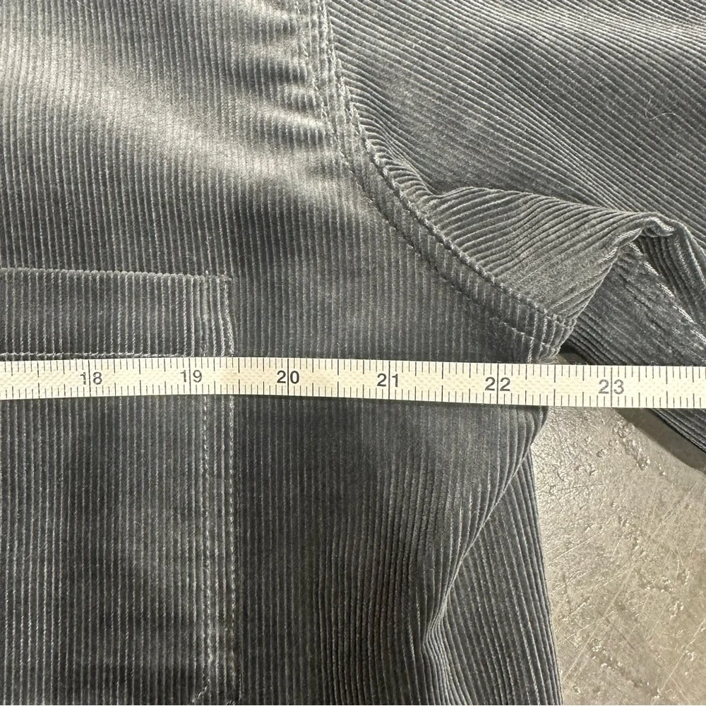 La Garconne Moderne - Women’s Corduroy Utility Work Chore Coat Jacket - Size L